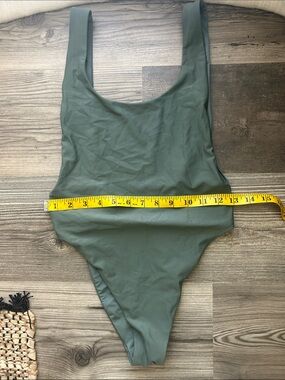 Aerie Sage Green One-Piece Swimsuit Sz S